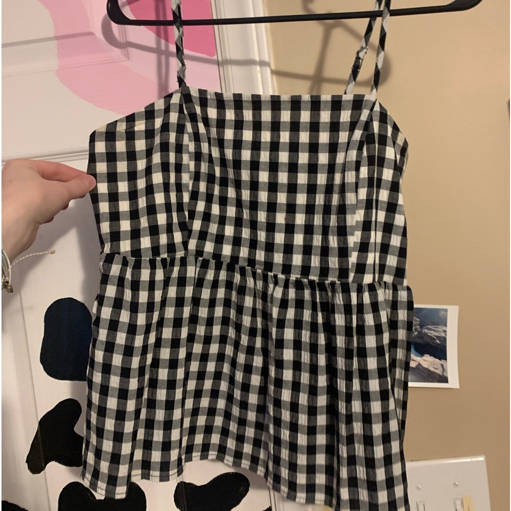 Wild fable gingham tank top